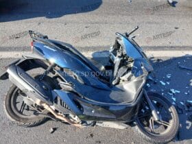 Motociclista bate em traseira de carro que reduziu a velocidade e morre na Castelo Branco