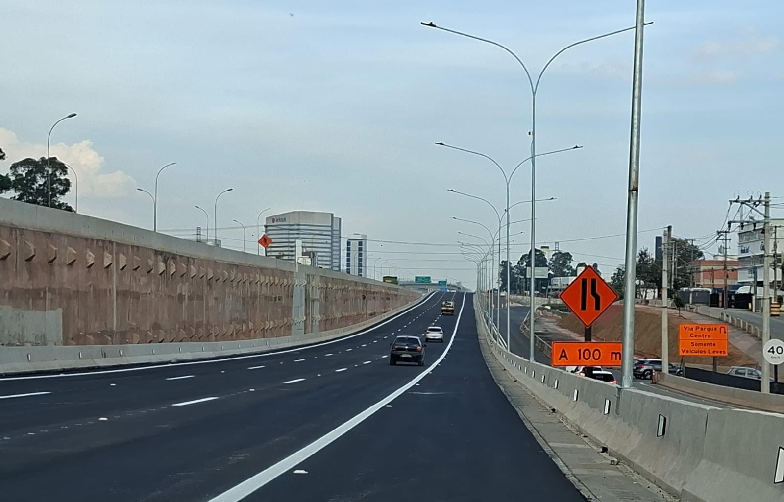 Novo trecho das marginais da Castelo Branco é liberado