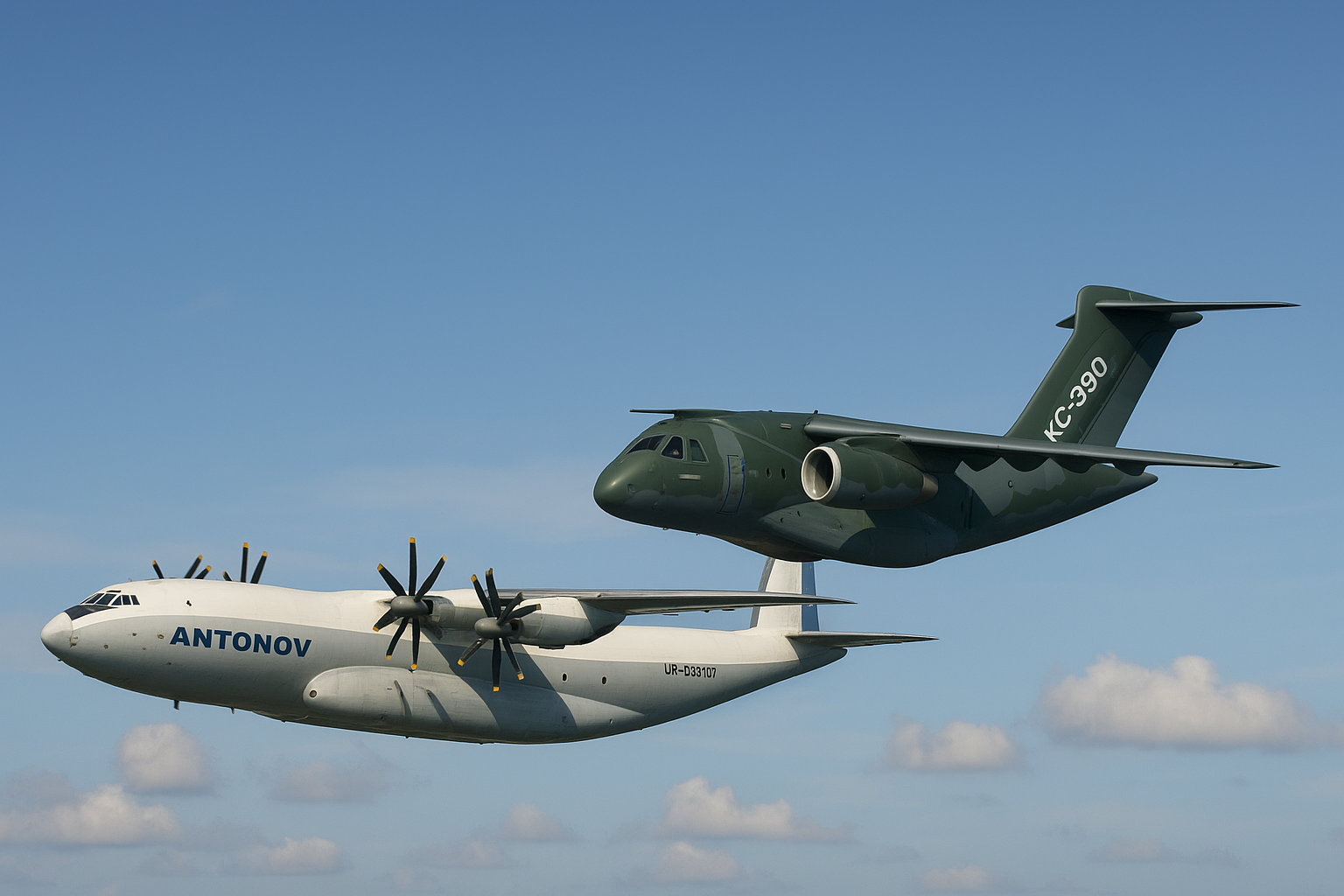 Comparação técnica — Antonov An-22 “Antey” vs Embraer C-390 Millennium