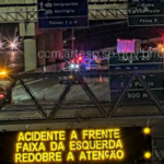Motociclista morre ao entrar no Rodoanel na contramão e bater de frente