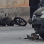 Motociclista fica gravemente ferido em choque com carro no Jardim dos Camargos