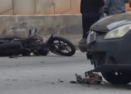 Motociclista fica gravemente ferido em choque com carro no Jardim dos Camargos