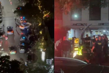 Discussão termina com dois feridos a bala diante de restaurante no Alphaville