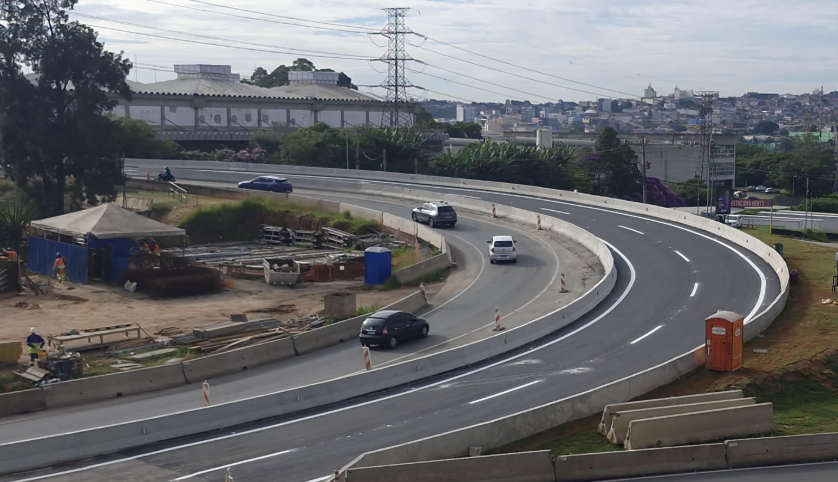 ViaOeste libera nova alça de acesso do Alphaville para a Castelo no sentido da capital
