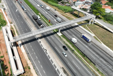 ViaOeste libera nova passarela sobre a Castelo Branco na altura do quilômetro 27