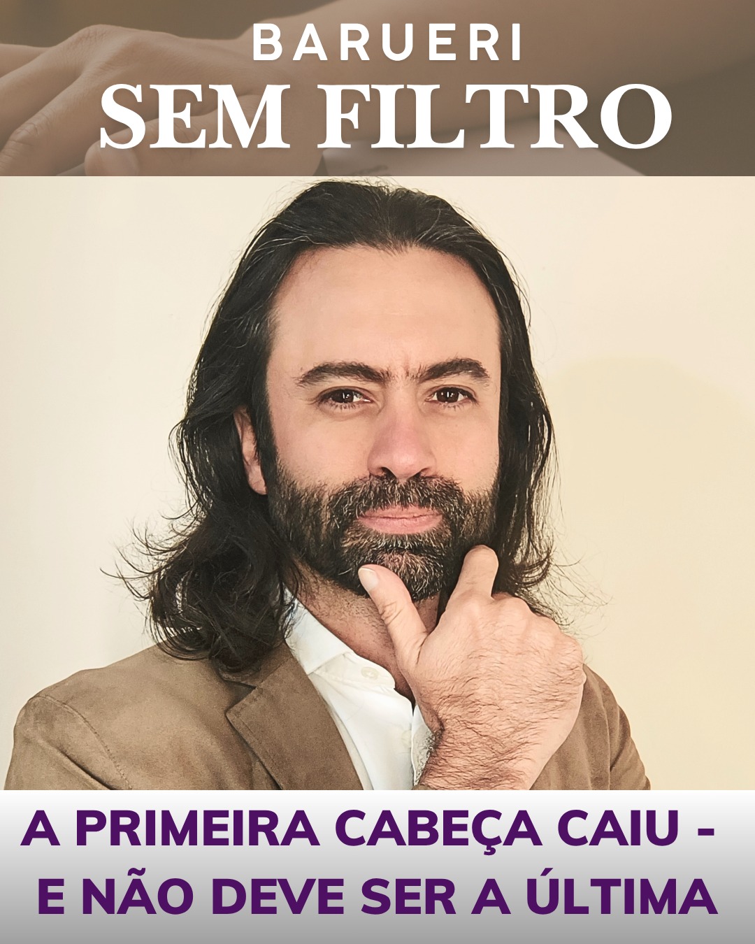 A primeira cabeça caiu. E não deve ser a última