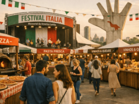 ROLÊ EM SP - Memorial da América Latina recebe festival de comida e música italiana