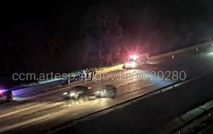 Pedestre morre atropelado no Rodonael, na altura do Parque Imperial, na segunda-feira