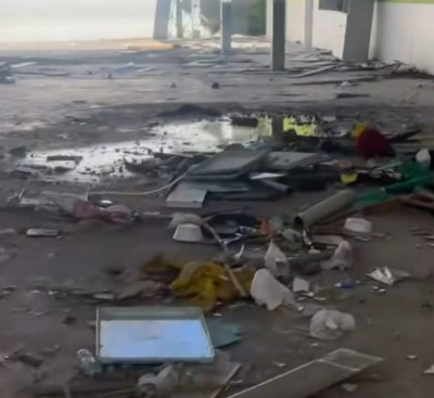 Moradores denunciam abandono de prédio onde deveria ser construída nova escola