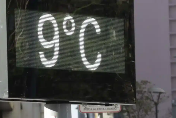Meteorologia prevê fim de semana muito frio e tendência se mantém nos dias seguintes