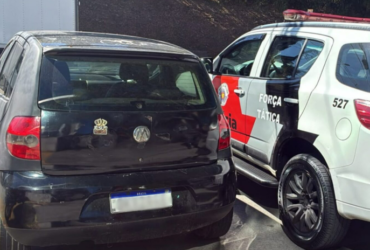 Polícia apreende carro com placa falsa circulando por Barueri a 200 km do verdadeiro