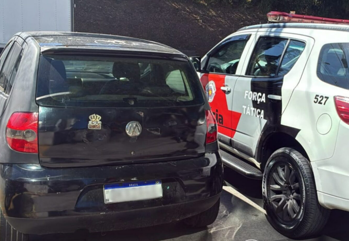 Polícia apreende carro com placa falsa circulando por Barueri a 200 km do verdadeiro