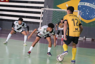Futsal define cruzamentos das quartas de final do campeonato municipal