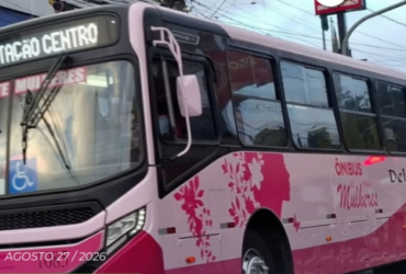 Carapicuíba passa a ter linha de ônibus exclusivo para mulheres nos horários de pico