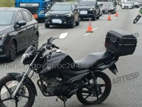 Duas pessoas ficam feridas em acidente de motocicleta no km 30 da Castelo Branco