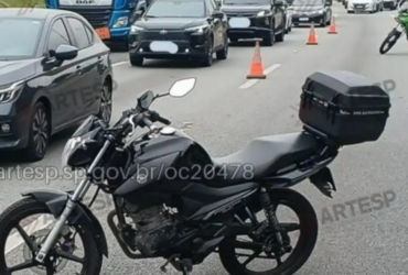 Duas pessoas ficam feridas em acidente de motocicleta no km 30 da Castelo Branco