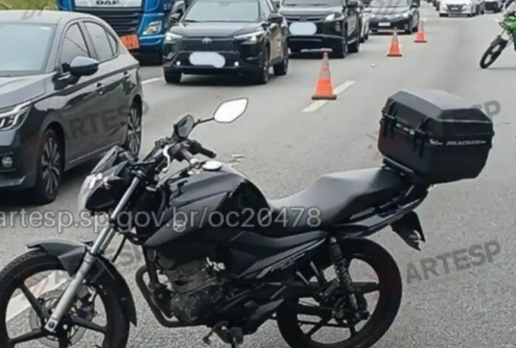 Duas pessoas ficam feridas em acidente de motocicleta no km 30 da Castelo Branco