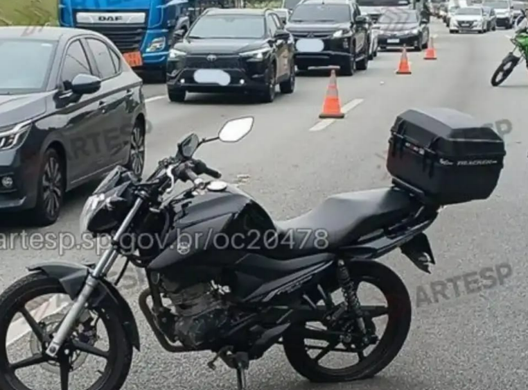 Duas pessoas ficam feridas em acidente de motocicleta no km 30 da Castelo Branco