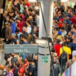 Descarrilamento na estação Júlio Prestes afeta toda a linha 8-Diamante da ViaMobilidade