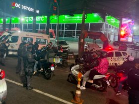 Ação de segurança coordenada pela PM apreendeu 13 veículos em Barueri na sexta-feira