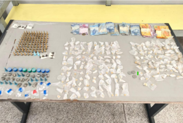 Homem é preso com mais de 300 porções de drogas em rua do Jardim Belval