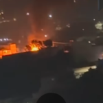 Incêndio destrói oficina no Jardim Paraíso na madrugada de sábado, 5/9