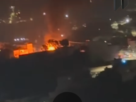 Incêndio destrói oficina no Jardim Paraíso na madrugada de sábado, 5/9