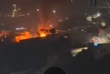 Incêndio destrói oficina no Jardim Paraíso na madrugada de sábado, 5/9