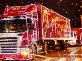 Caravana de Natal da Coca-Cola passará pela região central de Barueri na noite de 9/11