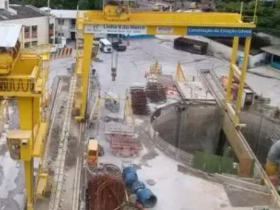 Processo seletivo recebe candidatos para trabalhar nas obras de extensão da linha 4 do metrô